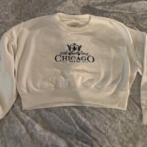 Abercrombie & Fitch (soft a&f collection) Chicago Crewneck Sweatshirt (S)